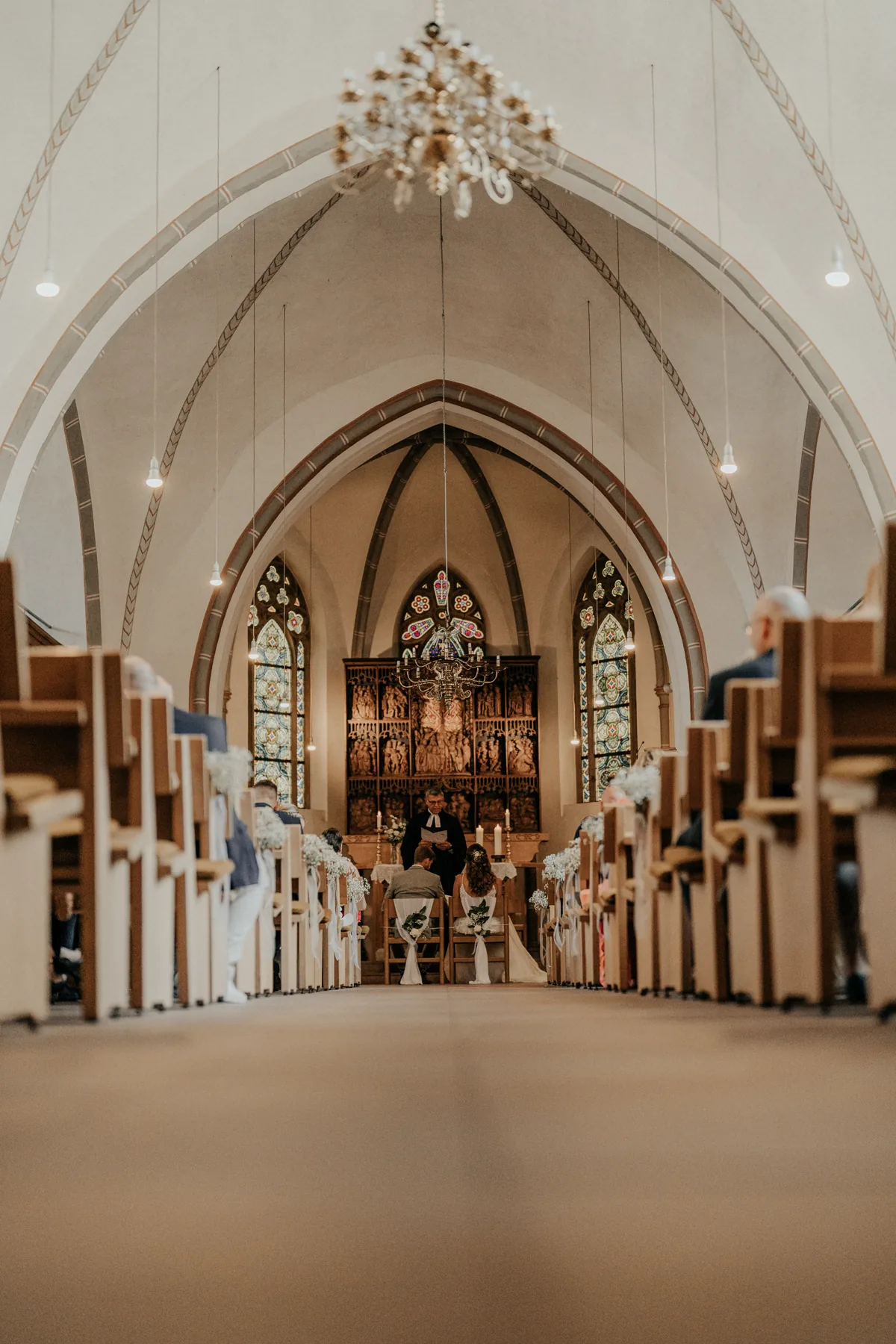 Trauung in der Kirche